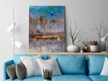 Tchnienie wolności - nowoczesny obraz na płótnie - 50x70 cm Tchnienie wolności - nowoczesny obraz na płótnie - 50x70 cm