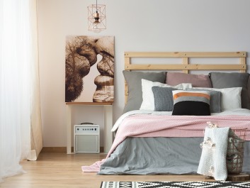 Antologia intymności - nowoczesny obraz na płótnie - 50x70 cm Antologia intymności - nowoczesny obraz na płótnie - 50x70 cm