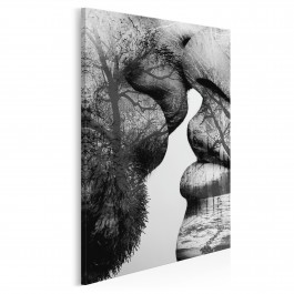 Antologia namiętności - nowoczesny obraz na płótnie - 50x70 cm