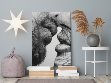 Antologia namiętności - nowoczesny obraz na płótnie - 50x70 cm