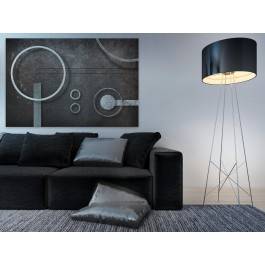 Stalowi giganci - nowoczesny obraz na płótnie - 120x80 cm