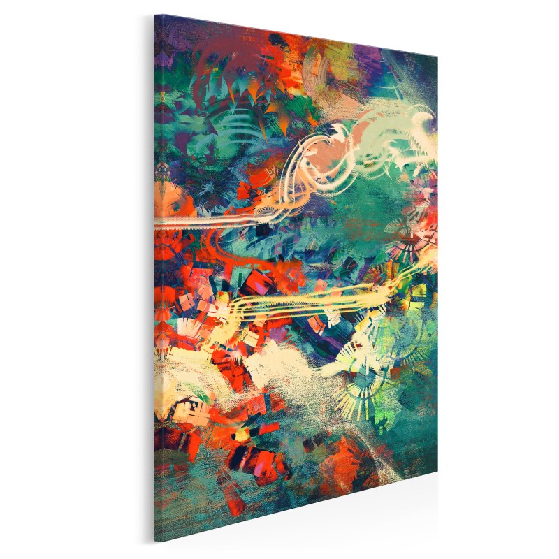 Archipelag marzeń - nowoczesny obraz na płótnie - 50x70 cm
