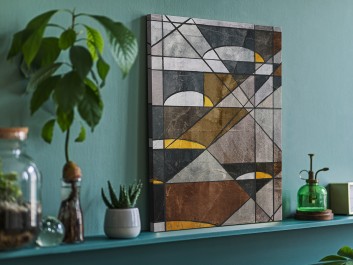 Dwoista natura - nowoczesny obraz na płótnie - 50x70 cm