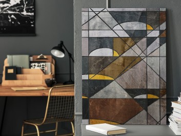 Dwoista natura - nowoczesny obraz na płótnie - 50x70 cm