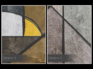 Dwoista natura - nowoczesny obraz na płótnie - 50x70 cm