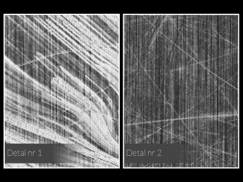 Taniec żywiołów w szarościach - nowoczesny obraz na płótnie - 50x70 cm