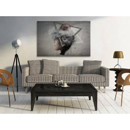 Wehikuł wyobraźni  - nowoczesny obraz na płótnie - 120x80 cm Wehikuł wyobraźni  - nowoczesny obraz na płótnie - 120x80 cm