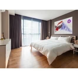 Dziecięca wrażliwość - nowoczesny obraz na płótnie - 120x80 cm