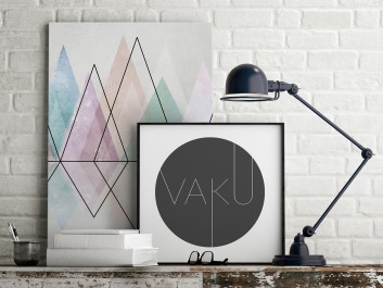 Diamentowy szlak - nowoczesny obraz na płótnie - 50x70 cm