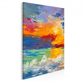 Dzienniki Magellana - nowoczesny obraz na płótnie - 50x70 cm