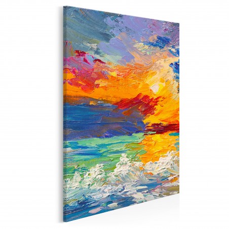 Dzienniki Magellana - nowoczesny obraz na płótnie - 50x70 cm