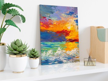 Dzienniki Magellana - nowoczesny obraz na płótnie - 50x70 cm