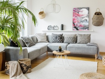 Święto Hanami - nowoczesny obraz na płótnie - 50x70 cm