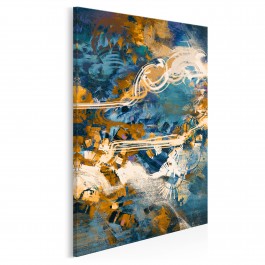 Półwysep nadziei - nowoczesny obraz na płótnie - 50x70 cm Półwysep nadziei - nowoczesny obraz na płótnie - 50x70 cm