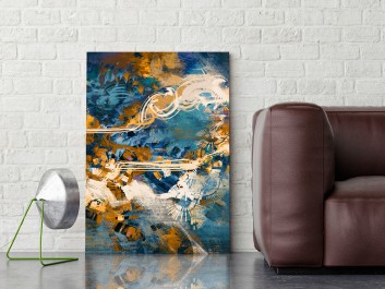 Półwysep nadziei - nowoczesny obraz na płótnie - 50x70 cm Półwysep nadziei - nowoczesny obraz na płótnie - 50x70 cm