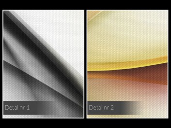 Wdzięczne ekwilibrium - nowoczesny obraz do sypialni - 50x70 cm