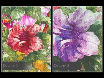 Wonny woal - nowoczesny obraz na płótnie - 50x70 cm Wonny woal - nowoczesny obraz na płótnie - 50x70 cm