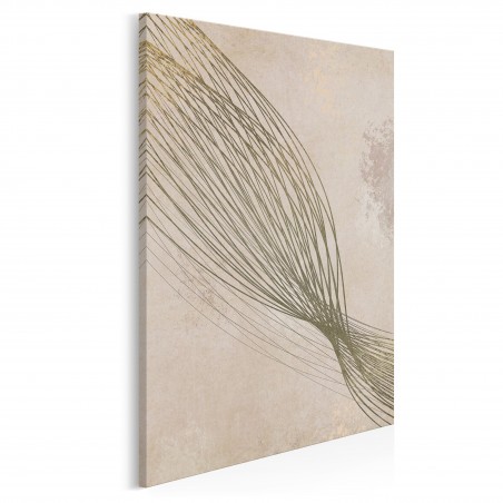 Krzywe życia - nowoczesny obraz na płótnie - 50x70 cm