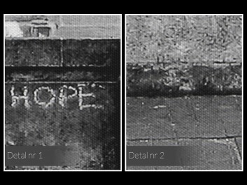 Banksy - Dziewczynka  - nowoczesny obraz na płótnie - wariant 2 - 50x70 cm