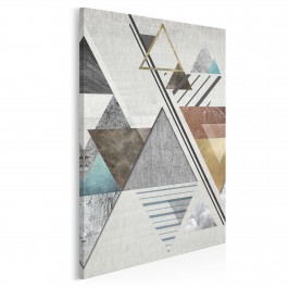 Teoria względności - nowoczesny obraz na płótnie - 50x70 cm