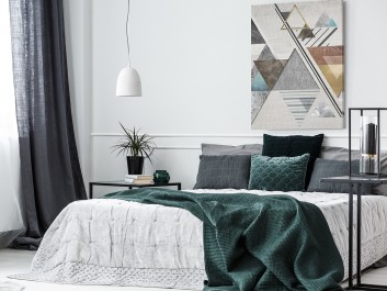 Teoria względności - nowoczesny obraz na płótnie - 50x70 cm