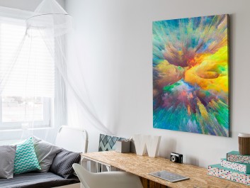 Akt ekstazy  - nowoczesny obraz do salonu - 50x70 cm