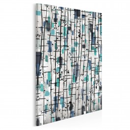 Nordyckie legendy - nowoczesny obraz do sypialni - 50x70 cm