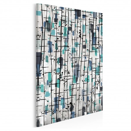 Nordyckie legendy - nowoczesny obraz do sypialni - 50x70 cm