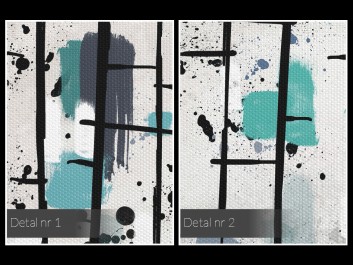 Nordyckie legendy - nowoczesny obraz do sypialni - 50x70 cm