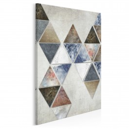 Finezyjna forma - nowoczesny obraz na płótnie - 50x70 cm