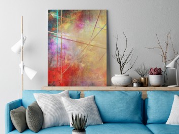 Kuźnia pożądania - nowoczesny obraz na płótnie - 50x70 cm Kuźnia pożądania - nowoczesny obraz na płótnie - 50x70 cm