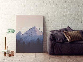 Pożegnanie lata - nowoczesny obraz do salonu - 50x70 cm