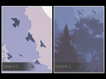 Pożegnanie lata - nowoczesny obraz do salonu - 50x70 cm