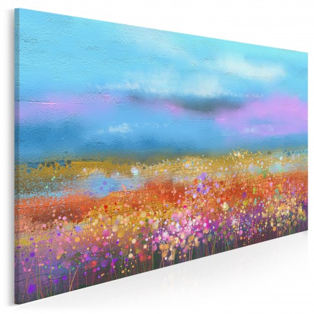 Rumieńce lata - nowoczesny obraz do salonu - 120x80 cm