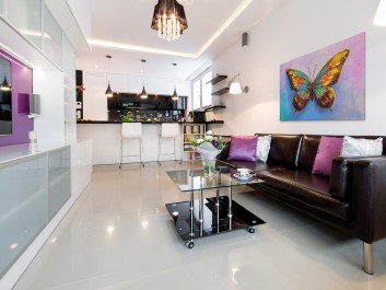 Polot - nowoczesny obraz na płótnie - 120x80 cm Polot - nowoczesny obraz na płótnie - 120x80 cm