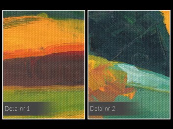 Nowe horyzonty - nowoczesny obraz na płótnie