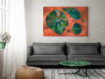 Monsteriada - nowoczesny obraz na płótnie - 120x80 cm