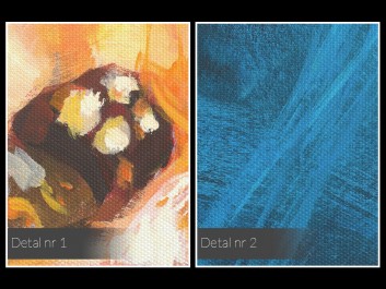 Melondramat - nowoczesny obraz na płótnie - 120x80 cm