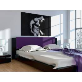 Studium męskości  - nowoczesny obraz do sypialni - 120x80 cm