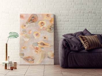 Konferencja pod gruszą - nowoczesny obraz na płótnie - 120x80 cm Konferencja pod gruszą - nowoczesny obraz na płótnie - 120x80 cm
