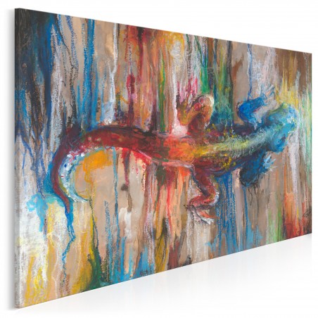 Wibracje Zanzibaru - nowoczesny obraz do salonu - 120x80 cm