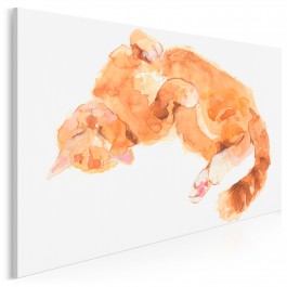 Mruczando - nowoczesny obraz na płótnie