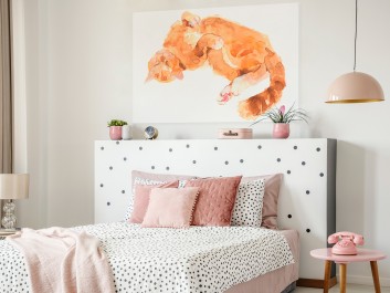 Mruczando - nowoczesny obraz na płótnie