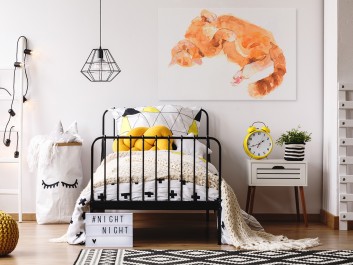 Mruczando - nowoczesny obraz na płótnie