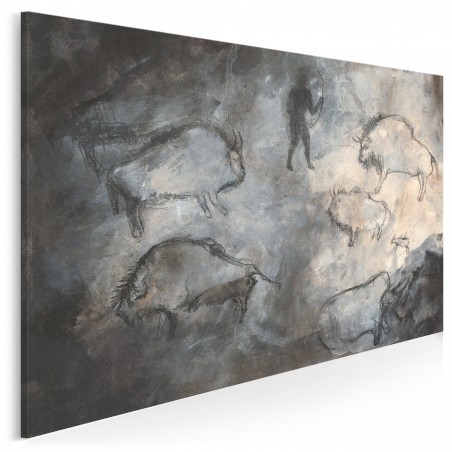 Pierwotny instynkt - nowoczesny obraz do sypialni - 120x80 cm