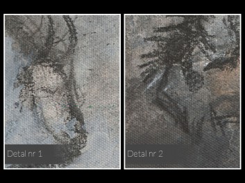 Pierwotny instynkt - nowoczesny obraz do sypialni - 120x80 cm Pierwotny instynkt - nowoczesny obraz do sypialni - 120x80 cm