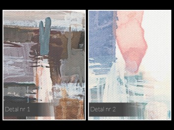 Poetycki Brooklyn - nowoczesny obraz do salonu - 120x80 cm