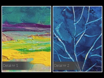 Natura natury - nowoczesny obraz na płótnie