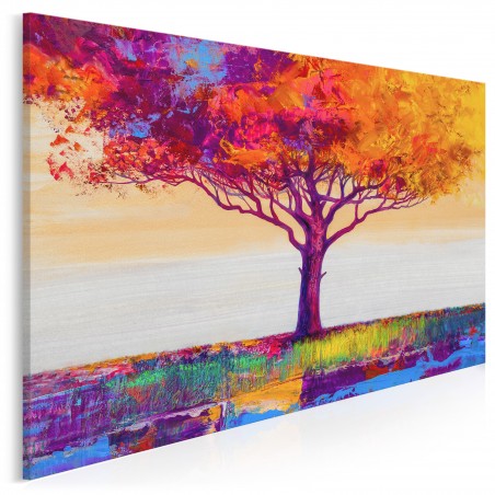Matka Ziemia - nowoczesny obraz na płótnie - 120x80 cm