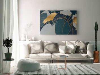 Mądrość natury - nowoczesny obraz do sypialni - 120x80 cm